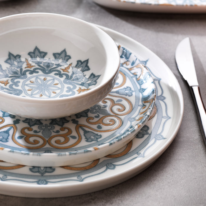 Schafer Lilya Dinnerware 55 Pieces -Blue