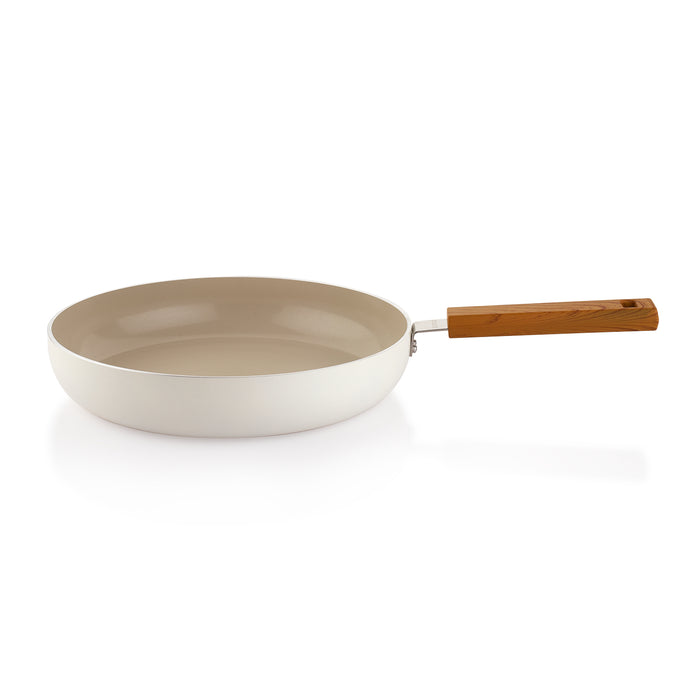 Schafer Ceramoni Ceramic Pan 28 Cm-Cream