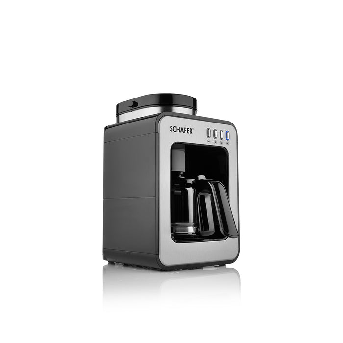 SCHAFER BARISTA COFFEE MACHINE-2 PCS.-BLACK