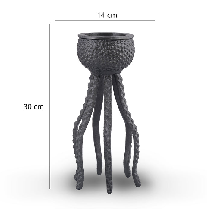 Candleh Octopus L Black