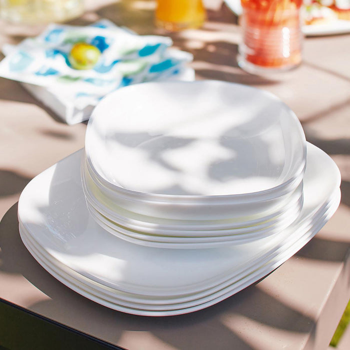 Platter 35 x 24cm Sweet Line White LUMINARC