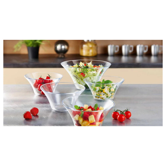 Luminarc Salad Club Serving Bowl, 22cm, Clear