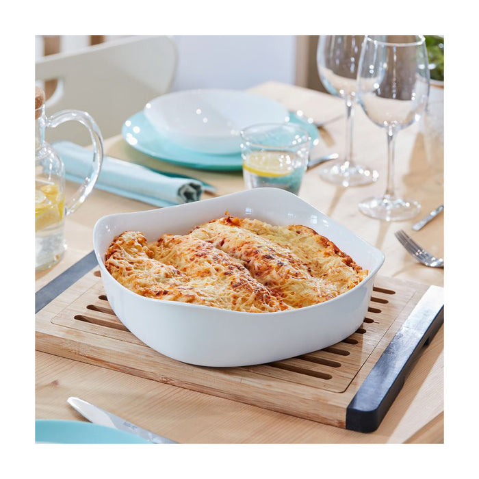 CARINE BLANC PLAT CARRE 29[P2616]SMART CUISIN  Luminarc