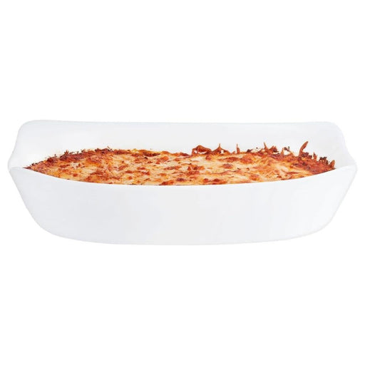 CARINE BLANC PLAT RECT 34*25[P4027]SMART CUIS  Luminarc