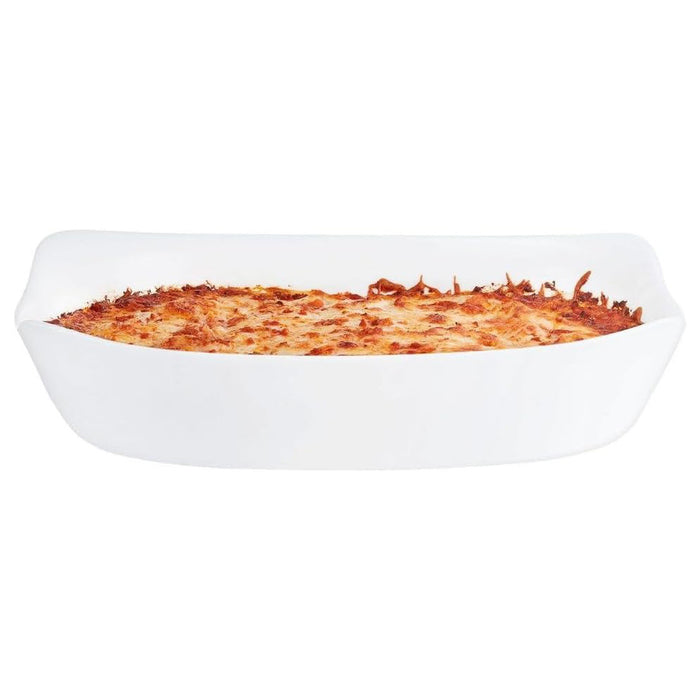 CARINE BLANC PLAT RECT 34*25[P4027]SMART CUIS  Luminarc