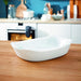 CARINE BLANC PLAT RECT 38*28 STYLISH [P8330] SMART  Luminarc