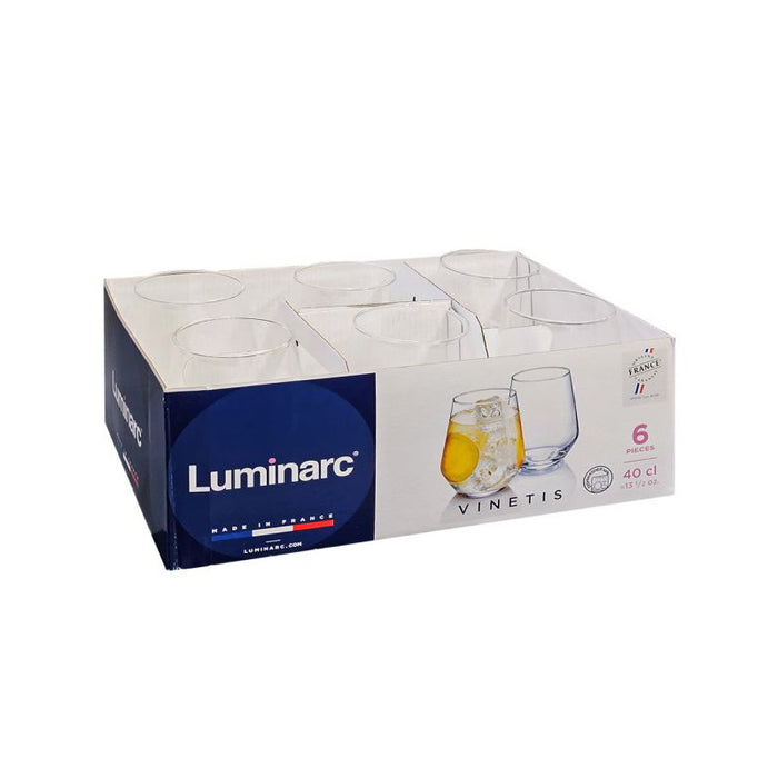 Luminarc Vinetis Tall Glass 400 cc