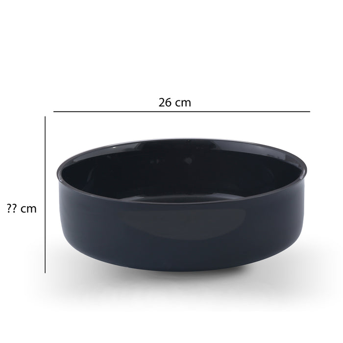 Midnight Large Black Bowl 28393