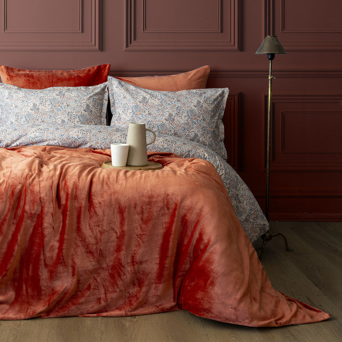 APRICITAS Lona brick double duvet cover set flannel