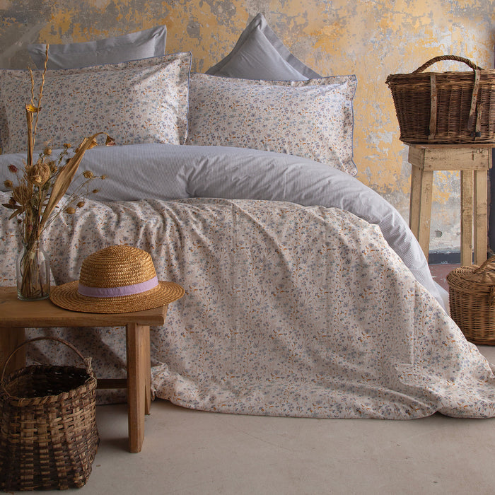 APRICITAS MIRACLE blue double duvet cover set