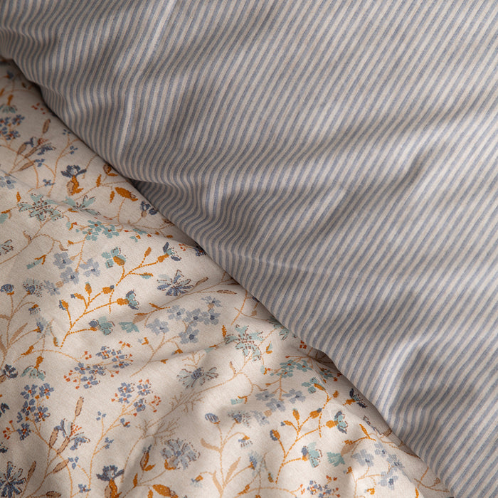 APRICITAS MIRACLE blue double duvet cover set