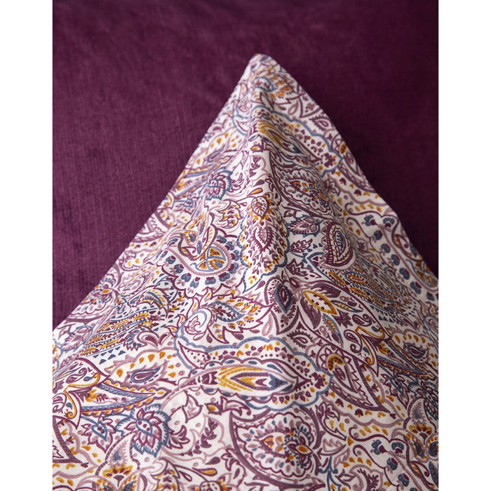 APRICITAS Lona Purple double duvet cover set flannel