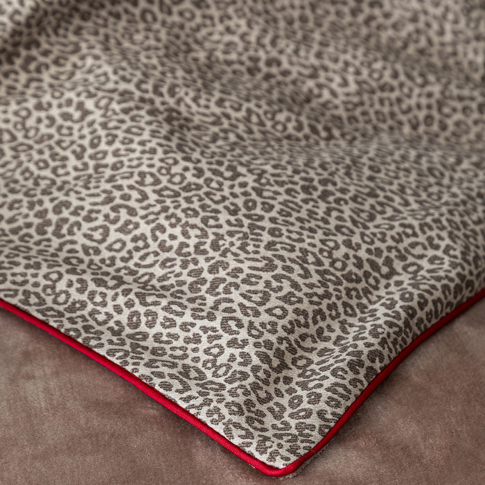 APRICITAS light browndouble duvet cover set flannel