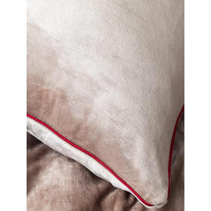 APRICITAS light browndouble duvet cover set flannel