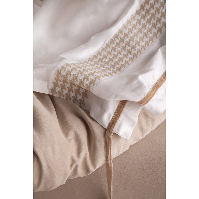 APRICITAS Icon beige 9PCS double Comforter bed set
