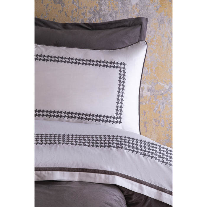 APRICITAS Icon dark grey 9PCS double Comforter bed set