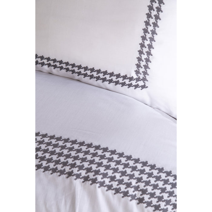 APRICITAS Icon dark grey 9PCS double Comforter bed set