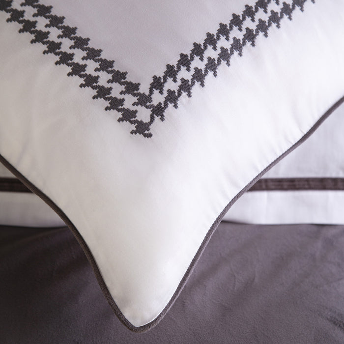 APRICITAS Icon dark grey 9PCS double Comforter bed set