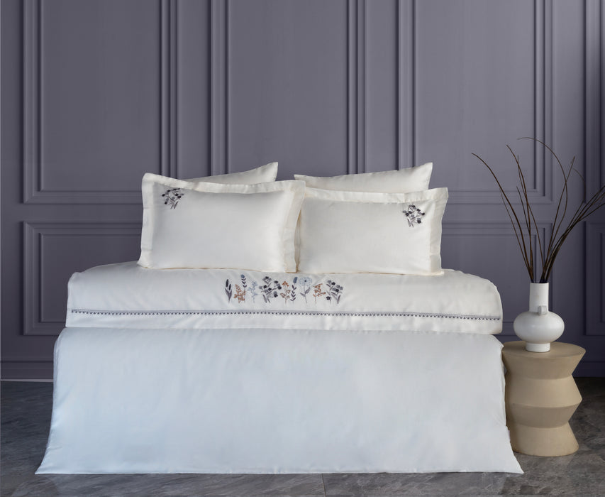 Dantela double duvet cover set VERIA ANTHRACITE